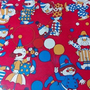 FREE Add-On Vintage 1980s Gift Wrap 2 Sheets